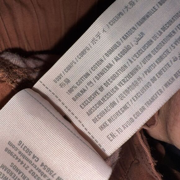 Abercrombie & Fitch Rust Colored High waisted Cotton Shorts size Small EUC - Picture 5 of 7